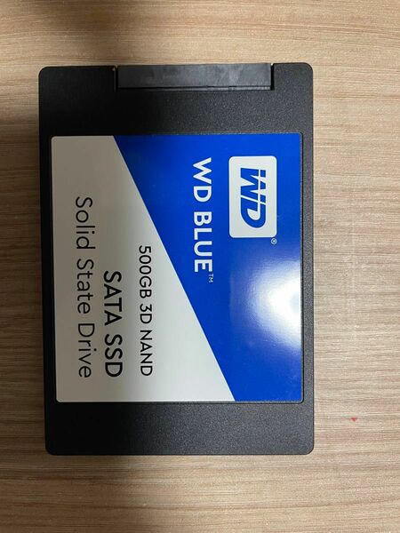 WD BLUE 3D NAND SSD 2.5インチ 500GB 外付けケース付き