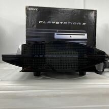 SONY プレイステーション3 PlayStation3 プレステ3 ソニー ブラック CECHA00 60GB 現状品　通電確認のみ　ジャンク_画像4