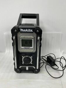 マキタ 充電式ラジオ MR108 makita コードレスラジオ 現場ラジオ　Bluetooth搭載　ジャンク　ACでのみ通電確認　バッテリーでの動作未確認