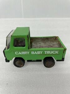 ブリキ　トラック　CARY BABY TRUCK キャリーベビートラック　車　おもちゃ　昭和　日本製　当時物　錆有り