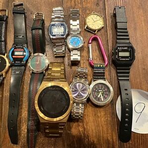 【ブランドメーカー】腕時計 SEIKO クォーツ いろいろ10点セット 中古品 ジャンク 不動 ⑨の画像1