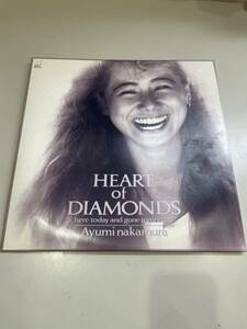 LPレコード　中村あゆみ　HEART of DIAMONDS