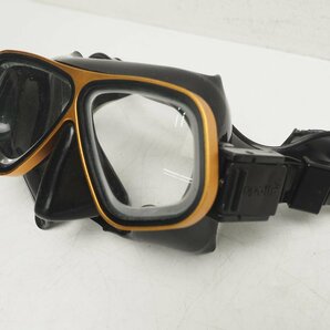 USED APOLLO アポロ BIOMETAL MASK バイオメタルマスク 度付きレンズ付 度数不明 BKシリコン ランク:AA ダイビング用品 [3FSS-58281]の画像1