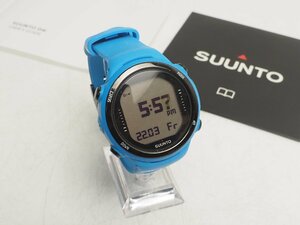 未使用 SUUNTO スント D4i ダイブコンピューター 取扱説明書付 カラー:ブルー スキューバダイビング用品 [S58597]