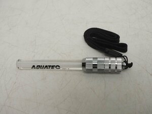 未使用 AQUATEC アクアテック ミニコンスタントライト(LED) ボタン電池×3 点灯のみ スキューバダイビング用品 [C11-58683]