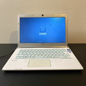 SONY ノートパソコン SVE14AC12N Core i5 動作未確認①