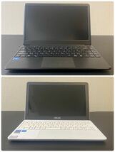 FFF SMART LIFE ノートパソコン MAL-FWTVPC02BB / ASUS E200H 動作未確認 管理10_画像1