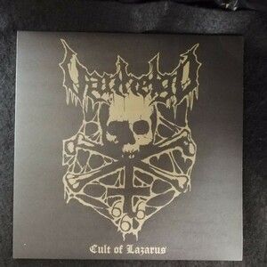 D03 中古LP 中古レコード VANHELGD cult of lazarus US盤　ANTI-GOTH 131 ブロンズビニール ステッカー ワッペン ポスター付 デスメタル