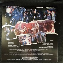 D03 中古LP 中古レコード　SIEG HEIL first demo tracks 1984 _ violent party 国内盤　OVERTHROW-041 ジャパニーズハードコア　750枚限定_画像2