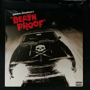 D03 中古LP 中古レコード サントラ DEATH PROOF デスプルーフ クウェンティンタランティーノ US盤 赤黒スプラッタービニール 106172-1の画像1