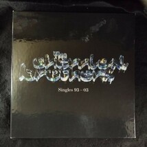 D03 中古LP 中古レコード　ケミカルブラザーズ　THE CHEMICAL BROTHERS singles 93-03 US盤　2500枚限定　ASW 92714　4枚組　ポスター欠品_画像1