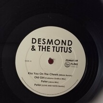 D03 中古LP 中古レコード　デズモンド&ザチュチュス　DESMOND AND THE TUTUS ep 国内盤　FLAKES-020 　ロゴステッカー付き_画像4