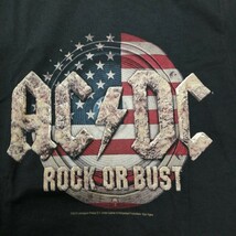 D03 バンドTシャツ　AC/DC in rock we trust america 2016_画像4
