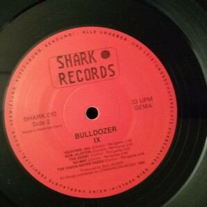 D03 中古LP 中古レコード BULLDOZER IX ドイツ盤 SHARK010 イタリア スラッシュメタル の画像7