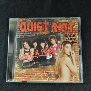 D03 中古CD　クワイエットライオット　QUIET RIOT live and rare volume 1