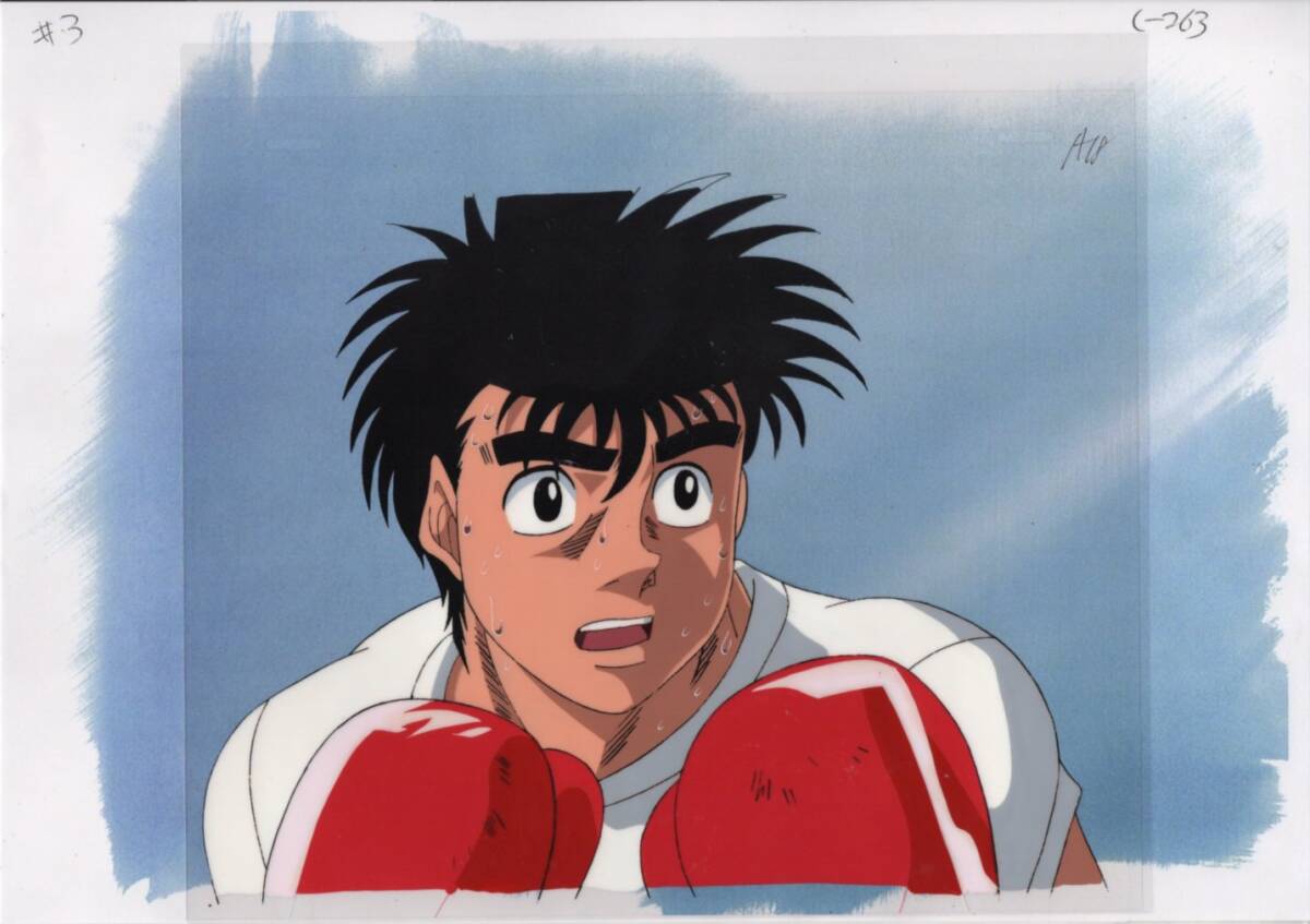 Hajime no Ippo cel набор из 2 42 # оригинальная иллюстрация антикварной живописи, Целевая анимация, Ха ряд, другие