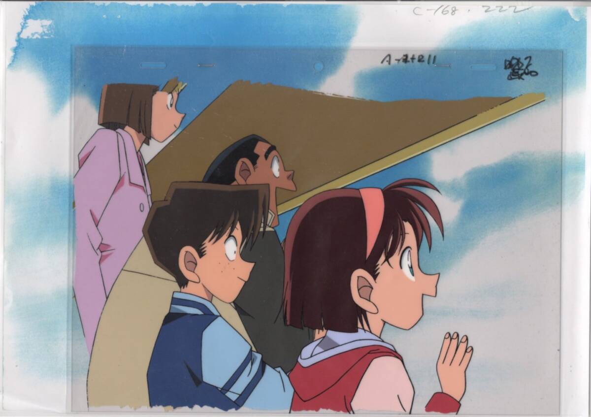 Détective Conan Film Cel 11 # Illustration originale de peinture antique, Animation sur celluloïd, Ma rangée, Détective Conan