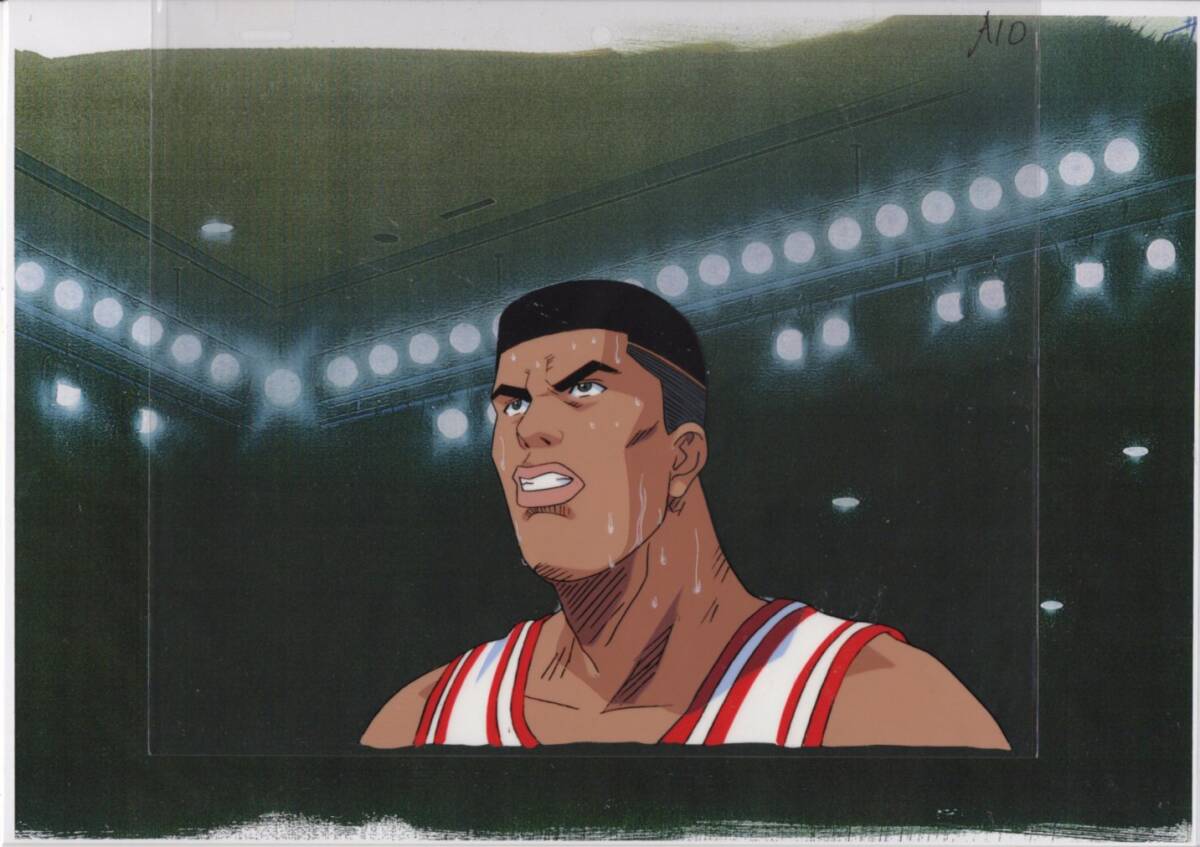 Slam Dunk cel animation 6♯ original antique painting illustration, Cel animation, S row, Slam Dunk