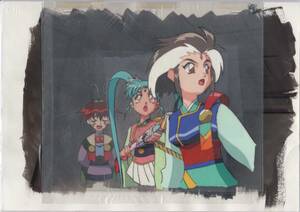 Art hand Auction Tenchi Muyo Dibujado a mano Pintura de fondo a juego Pintura Cel 15 # Arte original Ilustración de pintura antigua, dibujo celular, línea ta, ¡Tenchi Muyo!