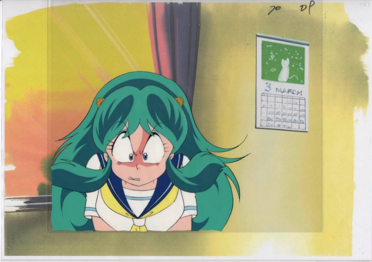 الرسوم المتحركة Urusei Yatsura cel 6♯ الرسم التوضيحي الأصلي للرسم العتيق, الرسوم المتحركة سيل, صف, أوروسي ياتسورا