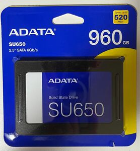 ★ ADATA ASU650SS-960GT-R SU650 2.5インチ SATA 960GB 新品未開封 ★