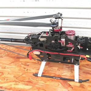 ★ALIGN T-REX600E H1ジャイロ搭載 GPS FUTABA T14SG付★電動ヘリコプター 自動飛行 オートホバリング の画像3