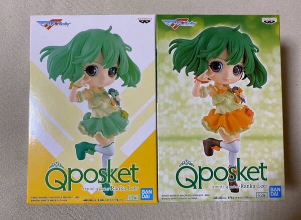 2点　マクロスF ランカ・リー　フィギュア　Qposket キューポスケット Qposket posket Q A B