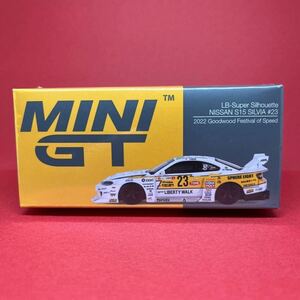 MINI GT 1/64 LBスーパーシルエット シルビア LB-Super Sihouette NISSAN S15 SILVIA #23 2022 Goodwood Festival of speed MINIGT