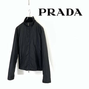 PRADA SPORT プラダ スポーツ ニット × ナイロン ジャケット size 46 0217502