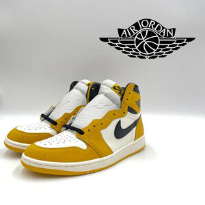 NIKE AIR JORDAN 1 RETRO HIGH OG YELLOW OCHRE ナイキ エアジョーダン 1 レトロ ハイ オリジナル イエロー DZ5485-701 0307031