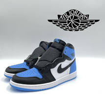 NIKE AIR JORDAN 1 RETRO HIGH OG UNIVERSITY BLUE ナイキ エアジョーダン 1 レトロ ハイ ユニバーシティブルー DZ5485-400 0307071_画像1