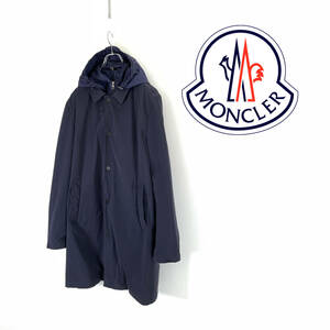 MONCLER REYNAUD モンクレール スモールロゴ スプリング ナイロン フード コート size 6 0313882