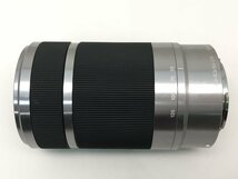 SONY E 4.5-6.3/55-210 OSS 1m/3.29ft 一眼レフカメラ用 レンズ ジャンク 中古【UW030073】_画像4