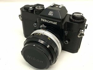 Nikon Nikomat EL / NIKKOR-S・C Auto 1:1.4 f=50mm 一眼レフカメラ ジャンク 中古【UW020449】