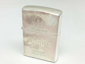 ■Zippo Denny’ｓ 30th Anniversary LIMITED EDITION オイルライター 2002年製 火花あり 中古【MA030015】