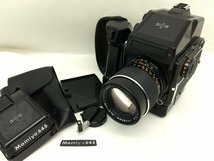 マミヤ Mamiya M645 1000S / MAMIYA-SEKOR C 1:3.5 f=150mm 中判カメラ 付属品付き ジャンク 中古【UW030232】_画像1