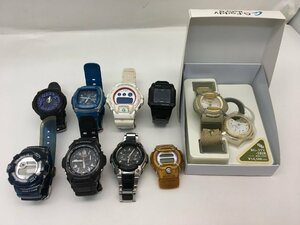 カシオ G-SHOCK / Baby-G 等 クォーツ多数 腕時計 メンズ レディース 9点 まとめ 動作未確認 現状渡し 中古 【UW030298】