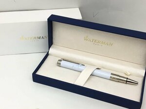 WATERMAN ウォーターマン パースペクティブホワイトCT ボールペン ホワイト × シルバー 筆記未確認 現状渡し 中古【UW030264】