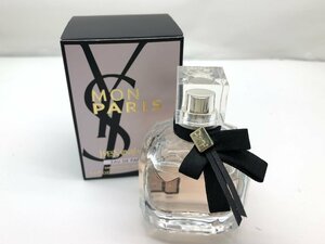 YSL Yves Saint Laurent イブサンローラン MON PARIS オードパルファム 香水 中古【UW030323】