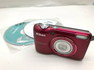 Nikon COOLPIX L26 コンパクト デジタルカメラ 付属品付き ジャンク 中古【UW030336】