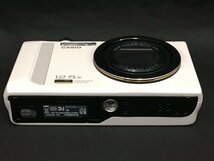 CASIO EXILIM EX-ZR200 / EXILIM 24mm WIDE OPTICAL 12.5x f=4.24-53.0mm 1:3.0-5.9 コンパクト デジタルカメラ ジャンク 中古【UW030392】_画像4