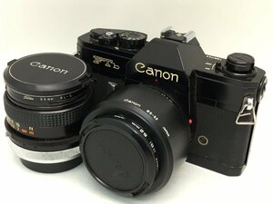 Canon FTb QL / LENS FD 50mm 1:1.4 / FD 28ｍｍ 1:3.5 S.C. 一眼レフカメラ レンズ まとめ ジャンク 中古【UW030482】