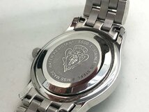 GUCCI グッチ 5500L クォーツ 腕時計 レディース デイト 黒文字盤 箱/余りコマ付き 稼働品 電池交換済み 中古【UW030610】_画像4