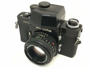 minolta X-1/MD ROKKOR 50mm 1:1.7 一眼レフカメラ ジャンク 中古【UW030635】