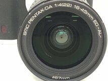 PENTAX K-01/smc PENTAX-DA 1:4 16-45mm ED AL デジタル一眼レフカメラ ジャンク 中古【UW030640】_画像2