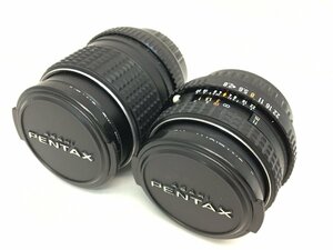 smc PENTAX-M 1:2.8 28mm / 1:2.8 100mm 一眼レフカメラ用 レンズ 2点 まとめ ジャンク 中古【UW030683】