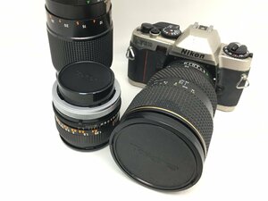 Nikon FE10 / Tokina AT-X PRO AF 28-70mm 1:2.8 他 一眼レフカメラ レンズ まとめ ジャンク 中古【UW030688】