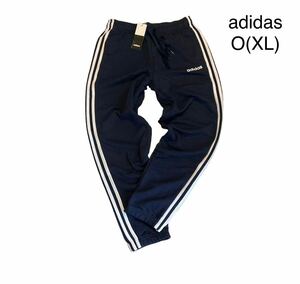 新品 正規品【adidas/アディダス】スリーストライプス スウェット テーパードパンツ◇ネイビー◆O(XL)◆