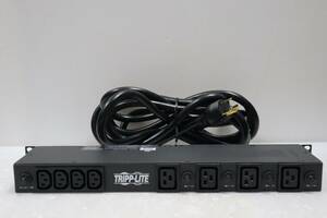 E0941 (1) H L Tripp Lite PDU1230 PDU Single Phase Basic Horizontal 24A 200/240V 50/60Hz ULTRA12口電源モジュール