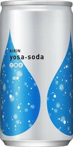  giraffe yosa soda carbonated water less sugar 190ml 20ps.@ can a little over charcoal acid charcoal acid 